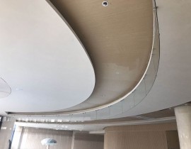 四川港中旅海泉湾温泉酒店固定式挡烟垂壁项目