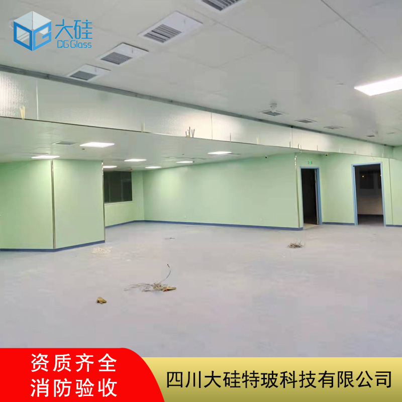 大硅夹丝挡烟垂壁案例